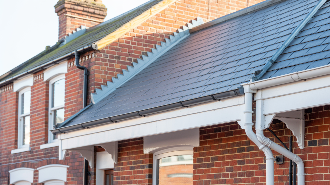 Classic Edwardian terraced house in Wakefield with professional fascias
