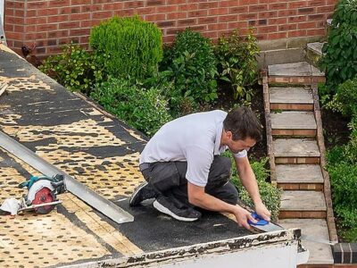 Flat roof repair in Halifax