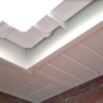 White upvc fascia soffit guttering installation West Yorkshire